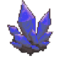 blue crystal