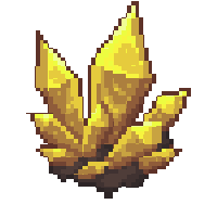yellow crystal